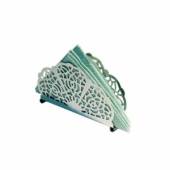 Салфетница нерж ажурная 13см 118. /24/