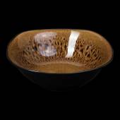 Салатник квадратный 600мл 168мм, коричневый Tvist Madeira фк6109 Салатник квадратный 600мл 168мм, коричневый Tvist Madeira фк6109