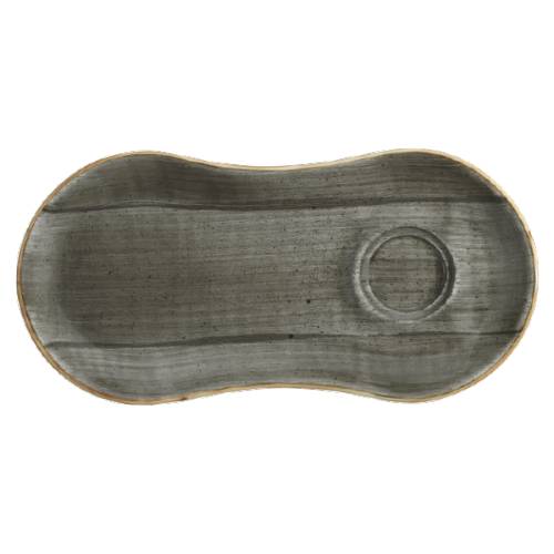 Блюдце для завтрака 25х12см фарфор Gourmet Aura Space Bonna /12/ ASC GRM 01 STB