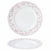 Тарелка классическая 210мм фарфор Noble серия Retro Ritz-La Vie En Rose 305002A-G001-K007 /6/