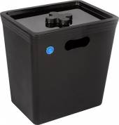 Бак для мусора 20 л 24,5*33,5*33,3 см. серый 65375