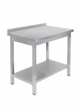 Стол универсальный Luxstahl СПУ-9/6 со сплошной полкой нерж. Стол универсальный Luxstahl СПУ-9/6 со сплошной полкой нерж.