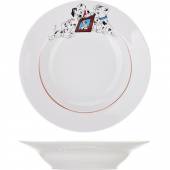 Тарелка глубокая «Далматинцы»; фарфор; 230мл; D=20см 4С0499 /20/ Тарелка глубокая «Далматинцы»; фарфор; 230мл; D=20см 4С0499 /20/