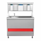 Прилавок-витрина для дезинфекции рук ПВДР-70КМ Прилавок-витрина для дезинфекции рук ПВДР-70КМ