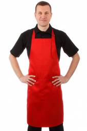 Фартук Гриль красный [00301] со403