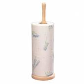 Держатель для бумажных полотенец D=11 H=37см дерево бежев. /1/10/ Держатель для бумажных полотенец D=11 H=37см дерево бежев. /1/10/