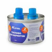 Топливо для мармитов на 6 часов горен. 220 гр. с двумя фитилями MGsteel 73834 /1/6/72/