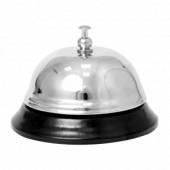 Звонок хромированный 84х60мм Leopold (Германия) 01569/01400  08020101