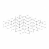 Кассета-вставка DIHR С 114 для 36 стаканов диам. 72мм (500х500)