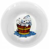 Салатник «Далматинцы»; фарфор; 200мл; белый 7С1206 Салатник «Далматинцы»; фарфор; 200мл; белый 7С1206