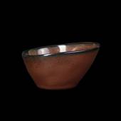 Салатник овальный 130мл 105мм Corone Carmen красный фк1814