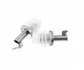 Гейзер металл 6см толстый носик с крышечкой Fackelmann 21449  /6/120/ Гейзер металл 6см толстый носик с крышечкой Fackelmann 21449  /6/120/