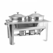 Мармит настольный для первых блюд (две емкости по 4,5л) MGsteel 72825