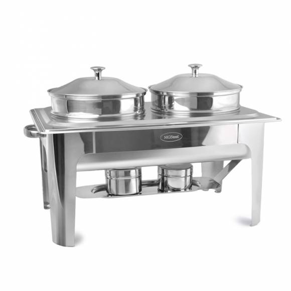 Мармит настольный для первых блюд (две емкости по 4,5л) MGsteel 72825