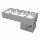 Ванна охлаждаемая встраиваемая для 4хGN Gastrolux ВОВ-149/GN Ванна охлаждаемая встраиваемая для 4хGN Gastrolux ВОВ-149/GN