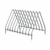 Подставка для досок на 10 шт. 42*29*28 см. нерж. MG 75862