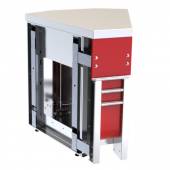 Прилавок нейтральный угловой внутренний 45 градусов RU20A45 Case(780х740х860) Прилавок нейтральный угловой внутренний 45 градусов RU20A45 Case(780х740х860)