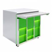 Прилавок нейтральный Neon Luxstahl ПН-900 Premium