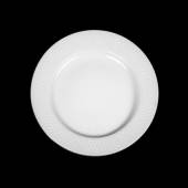 Тарелка мелкая 230мм с орнаментом Corone Palazzo фарфор белый LQ-QK15078C фк058 Тарелка мелкая 230мм с орнаментом Corone Palazzo фарфор белый LQ-QK15078C фк058