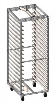 Тележка-шпилька для 15 противней 60*40 см Zucchelli Forni s.p.a. 