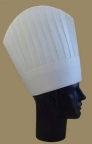 Колпак поварской одноразовый h=300мм АВ-032 из нетканого материала /320/