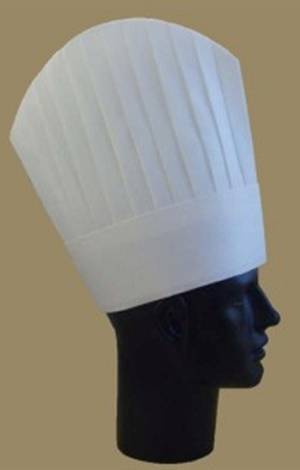 Колпак поварской одноразовый h=300мм АВ-032 из нетканого материала /320/