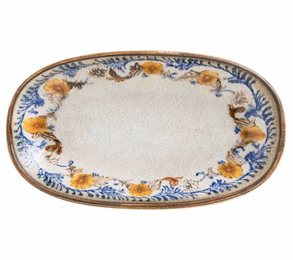 Блюдо овальное 150*85 мм Ретро Флорал, форма Гурмэ Bonna F-RTFGRM15OKY Блюдо овальное 150*85 мм Ретро Флорал, форма Гурмэ Bonna F-RTFGRM15OKY