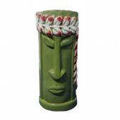 Стакан для коктейля 350 мл. d=66 мм. h=154 мм. керамика, зеленый Тики 80687