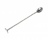 Ложка барная 28см с метал. кнопкой MGSteel BRS11FH /12/ Ложка барная 28см с метал. кнопкой MGSteel BRS11FH /12/