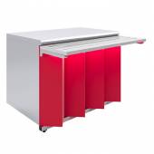 Прилавок нейтральный Origami Luxstahl ПН-1200 Premium