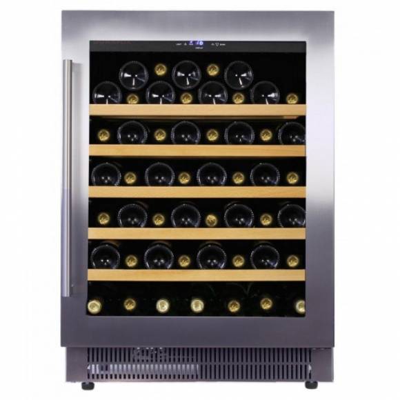 Винный шкаф компрессорный встраиваемый DUNAVOX DAU-52.146SS