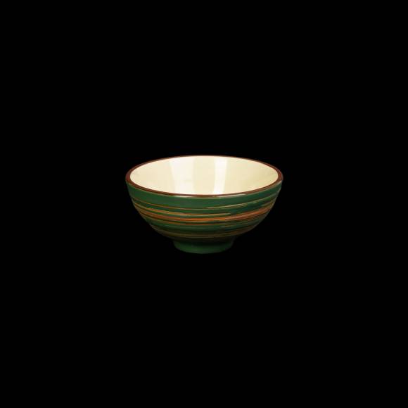 Салатник 115мм 230мл China Town слоновая кость+ зеленый фк8511