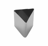 Форма для канапе Треугольник сторона 40мм высота 50мм 3506.