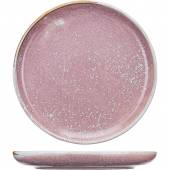 Тарелка с бортом «Пион» D=260, H=30мм фарфор розов. 03013389 ZA0028-10.25-p /1/12/