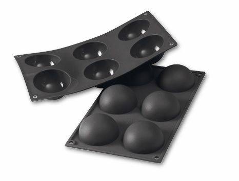 Форма силик. д/зам. и вып. "Полусфера" d70мм h35мм, 6 ячеек 30SF002N