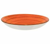 Тарелка глубокая 1000 мл 230 мм Терракота, форма Банкет Bonna ATCBLM23CK b