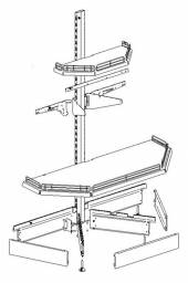 Комплект полки торцевой 300 New МХМ Купец 694535.095-02 Комплект полки торцевой 300 New МХМ Купец 694535.095-02