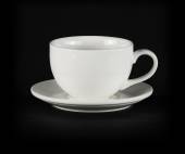 Чайная пара 300мл Шоко Chan Wave (Classic) Ivory LQ-QC0179C/BSA ф