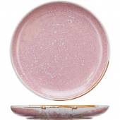 Тарелка с бортом «Пион» D=205, H=25мм фарфор розов. 03013388 ZA0028-8-p /1/24/
