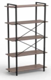 Стеллаж Loft 1950x790x360 5 полок (ясень светлый шимо)