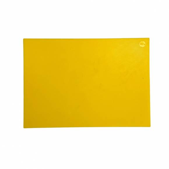 Доска разделочная 600х400х18мм желтая полипропилен MGSteel 1713