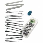 Набор для карвинга 18 ножей L=16,B=1.8см Paderno нерж. 48286-03 02060235