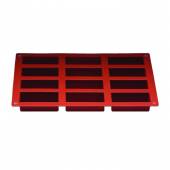 Форма для выпечки Прямоугольники 790х290мм 12 ячеек Silicon Flex Martellato SF026
