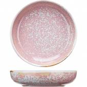 Тарелка глубокая «Пион» 600мл D=193, H=45мм фарфор розов. 03013387 ZA0006-7.5-p /1/24/
