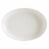 Блюдо овальное 370*240 мм 2880 мл с бортом Белый, форма Потт Bonna POT37OV