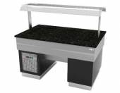 Прилавок с охлажд. камен. поверхностью Stone Island Gastrolux ПО-1610/ПК/SI для 4хGN1/1 Прилавок с охлажд. камен. поверхностью Stone Island Gastrolux ПО-1610/ПК/SI для 4хGN1/1