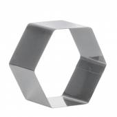 Форма для выкладки Шестигранник сторона 50мм мки046 Форма для выкладки Шестигранник сторона 50мм мки046