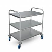 Тележка сервировочная 3-х ярусная 950х500х950мм Luxstahl TR-3L