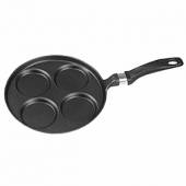 Сковорода 250мм Risoli Induction 4ячейки по 80мм алюминий, тефлон OP106MIN/25T 04020973