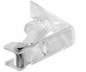 Зажим для скатерти прозрачный пружина 1738 /1/96/
